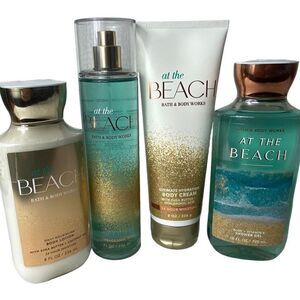 Bath and Body Works AT THE BEACH 4PC Set